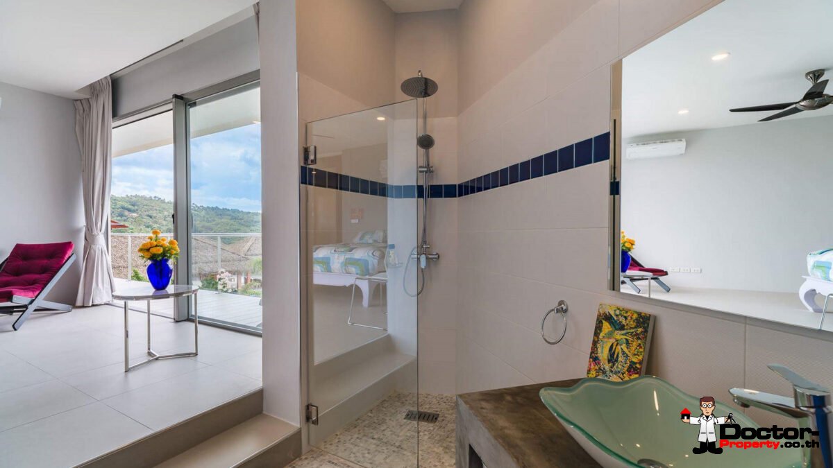 4 Bedroom Sea View Villa - Bophut - Koh Samui - for sale